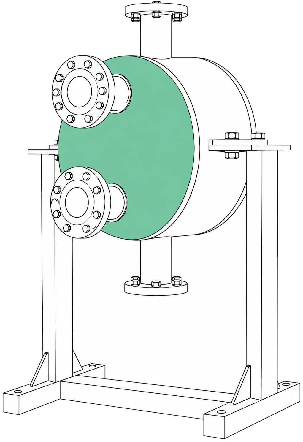 Plate and Shell Heat Exchanger
