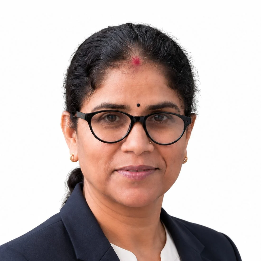 Portrait of Mrs. Sarla Bhadouriya